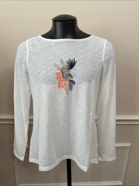 Craghoppers NOSILIFE ERIN TOP - Optic White slub